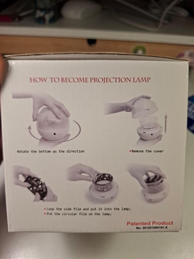 Proyector iluminación infantil