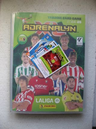 cromos sueltos álbum fútbol liga 2024 2025 Adrenal