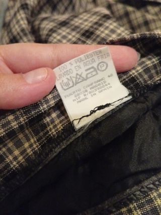 Mini Falda de Cuadros