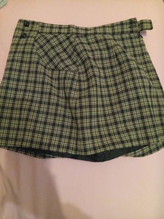 Mini Falda de Cuadros