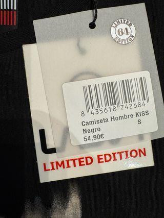 Camiseta LASAL negra - Talla S Edicion limitada.