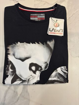 Camiseta LASAL negra - Talla S Edicion limitada.