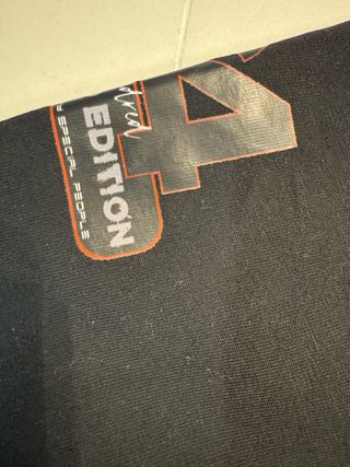 Camiseta LASAL negra - Talla S Edicion limitada.