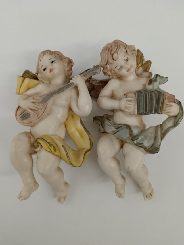 Coppia angioletti decorativi