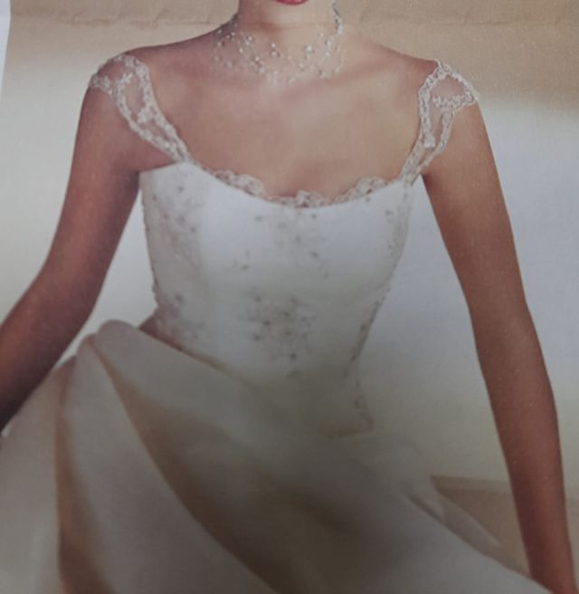 Vestido de novia 2 piezas
