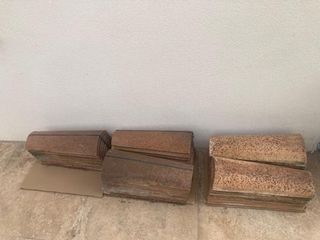 Tejas envejecidas nuevas - 50 piezas 45x20cm
