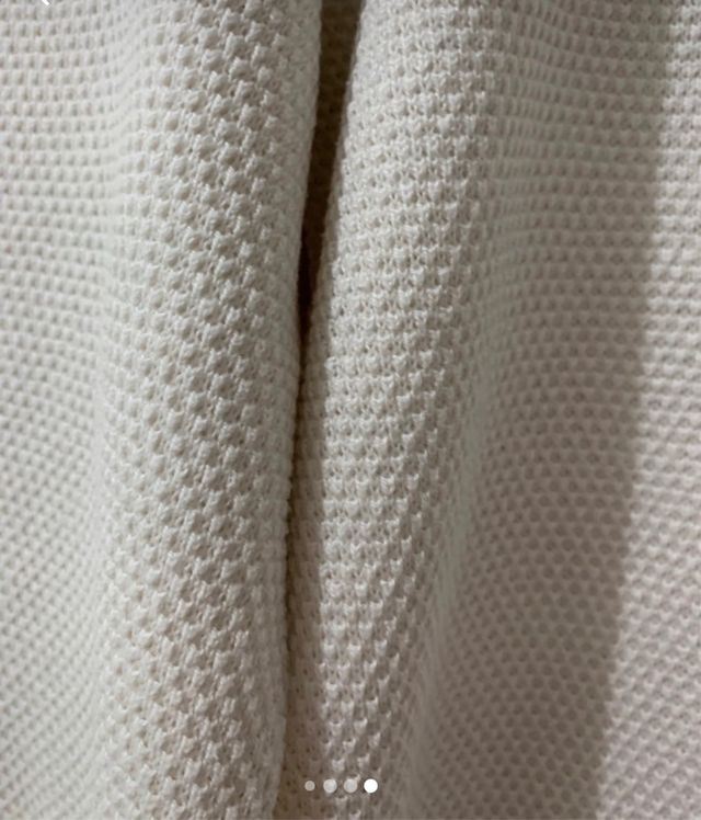 Jersey Zara blanco hombre