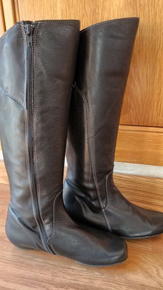 Botas altas negras piel nuevas Patricia Miller