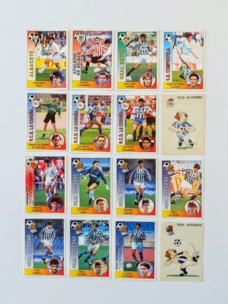 LOTE CROMOS LIGA 94-95 PANINI