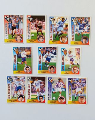 LOTE CROMOS LIGA 94-95 PANINI