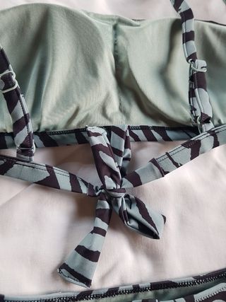 Bikini estampado cebra Etam