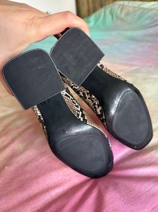 Botines Stradivarius serpiente 36