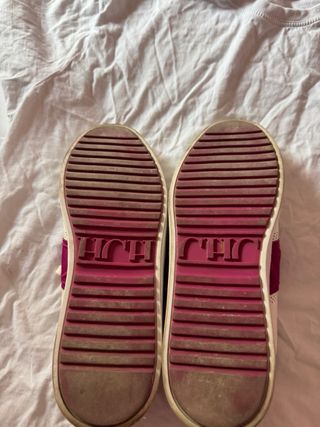Zapatillas CH Carolina Herrera blancas y rosas