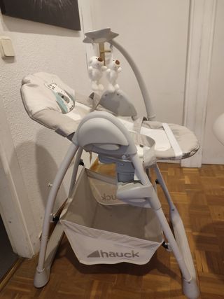 Trona Hauck 3 en 1, impecable