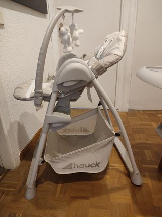 Trona Hauck 3 en 1, impecable