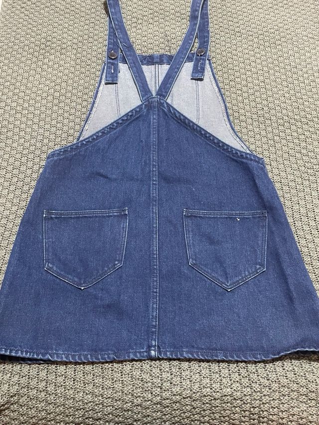 Peto vaquero Zara vestido