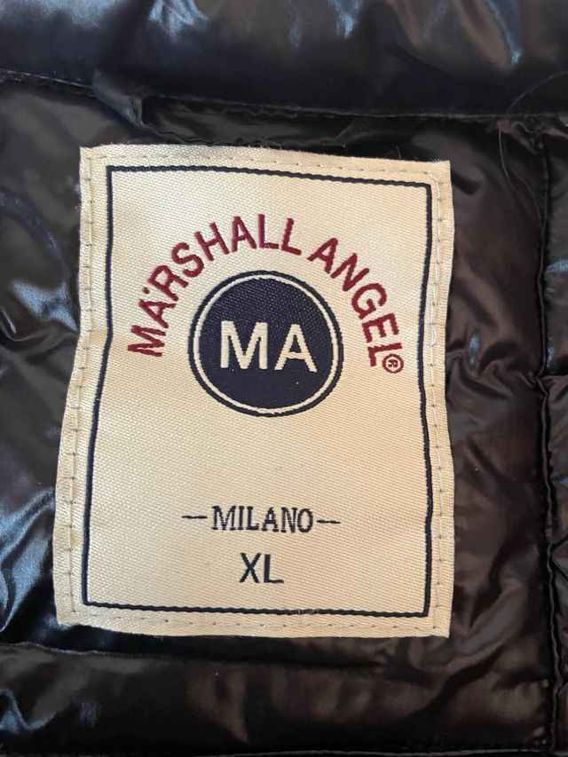 Giubbotto smanicato Marshall Angel nero. UNISEX