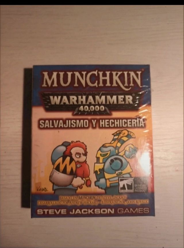 Munchkin Warhammer 40.000: Salvaje y Hechicería
