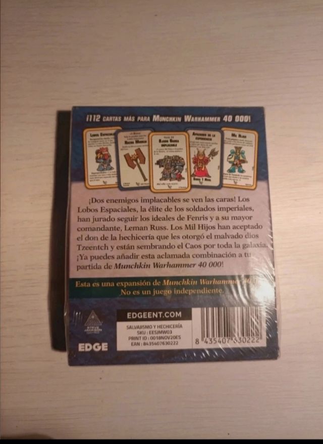 Munchkin Warhammer 40.000: Salvaje y Hechicería