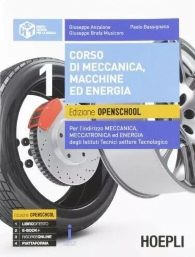 Meccanica Macchine ed Energia Hoepli Vol. 1