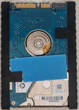 HDD 2.5" sATA, 500GB, 7h de uso, ultrafino