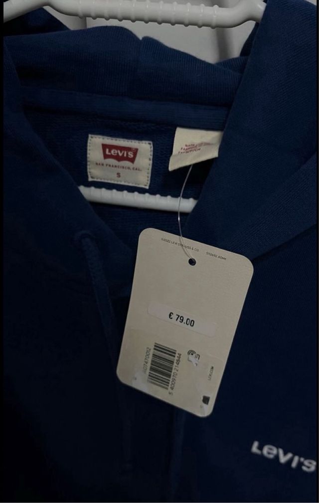Sudadera Levi's azul talla S