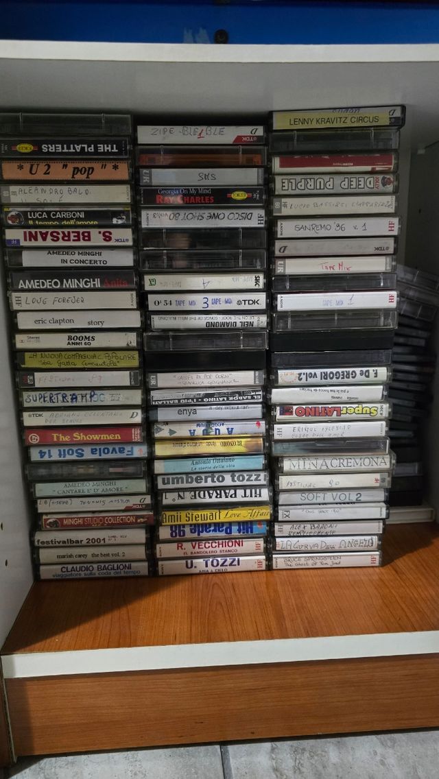 Musicassette anni 80-90