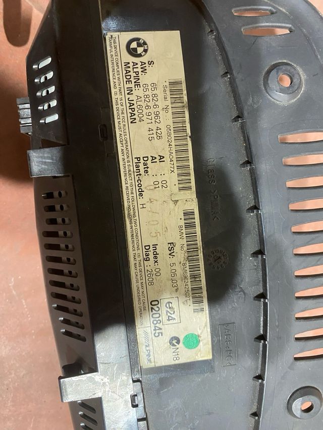 Pantalla navegador serie 6 y serie 5