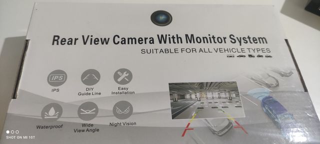 Cámara trasera coche