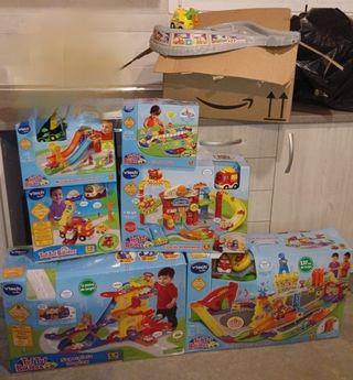 LOTE DE JUGUETES TUT TUT BÓLIDOS DE VTECH