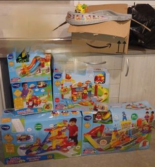 LOTE DE JUGUETES TUT TUT BÓLIDOS DE VTECH