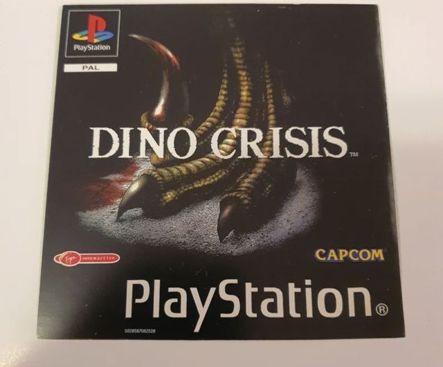 FRONT COVER DINO CRISIS PS1 repro hd