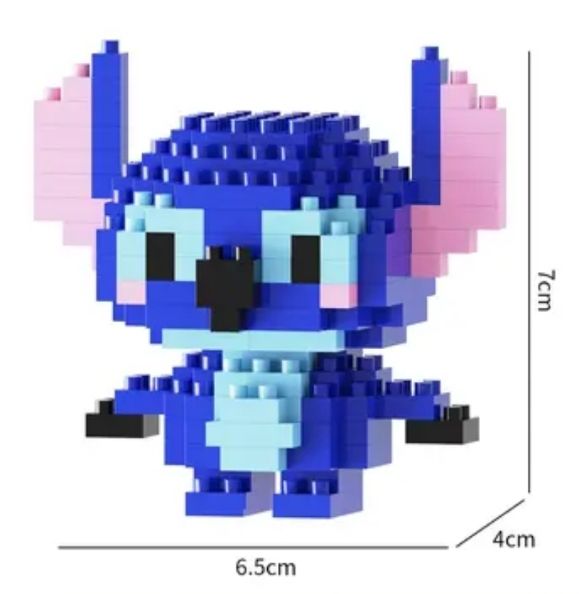 Stitch, Angel, Pikachu, Mario Bricks