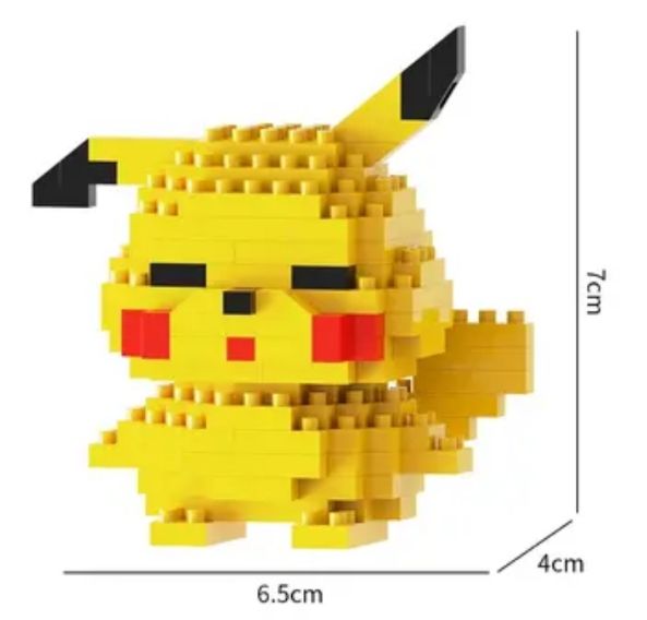 Stitch, Angel, Pikachu, Mario Bricks