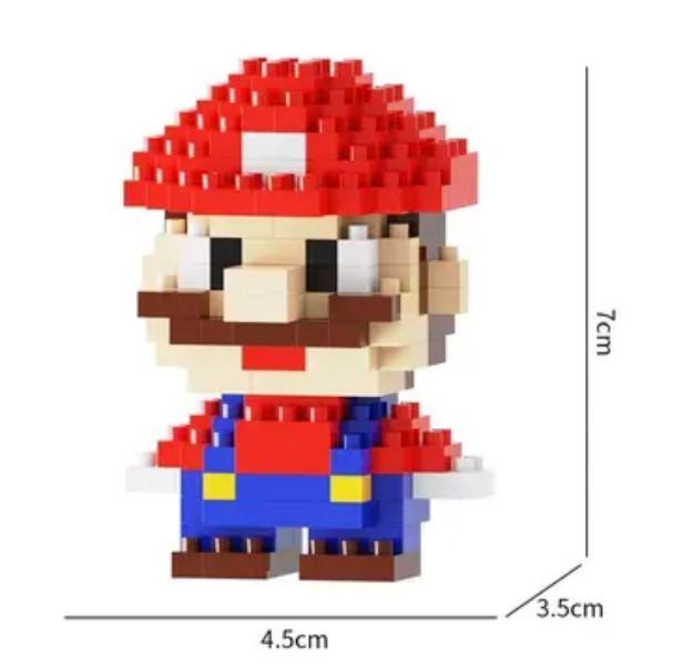 Stitch, Angel, Pikachu, Mario Bricks