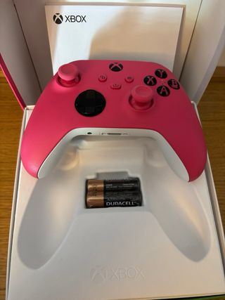 Xbox series s con dos mandos