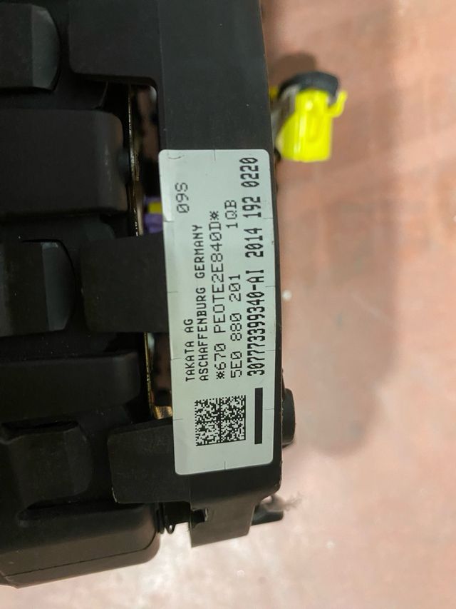 Airbag conductor skoda rapid