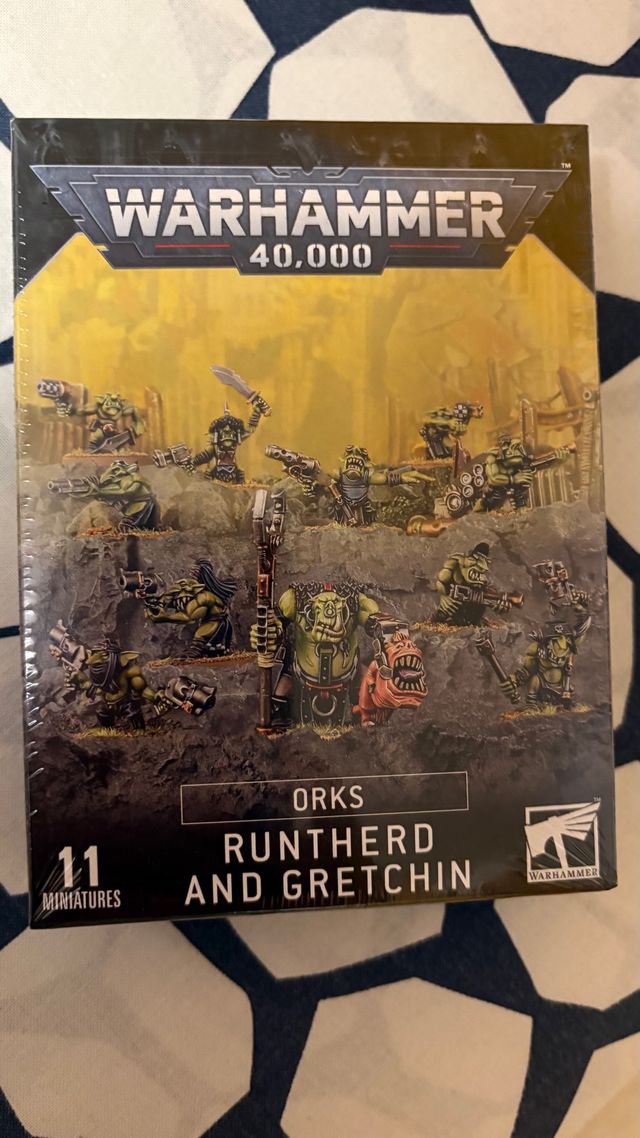Warhammer 40k Orks - Runtherd & Gretchin