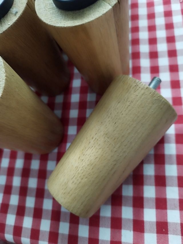 12 Pata madera Ikea