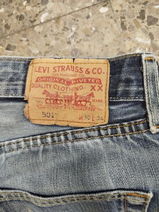 Pantalones Levis vintage 501 