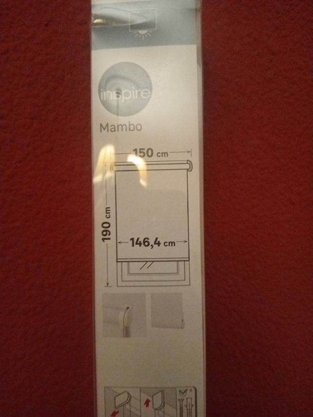 Estor blanco opaco Leroy Merlín