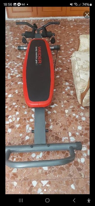 Banco Musculación Weider Body Works