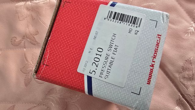 Pressostato aria condizionata fiat