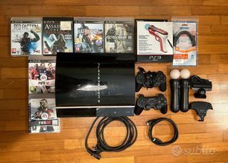 Ps3 Fat 40gb con giochi e accessori
