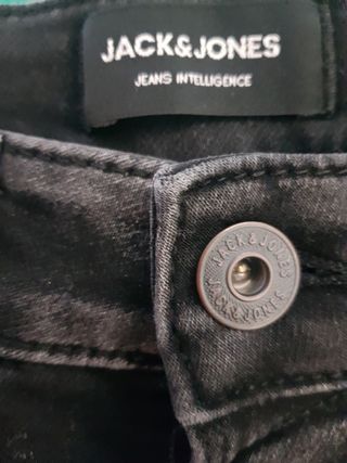 Vaquero negro corto hombre Jack  Jones T. XS