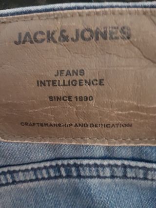 Vaquero corto hombre azul Jack Jones XS