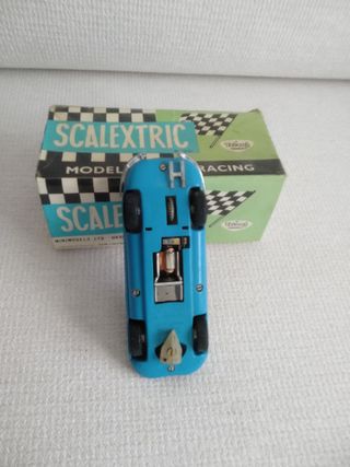 Scalextric Jaguar C 34 con caja original.