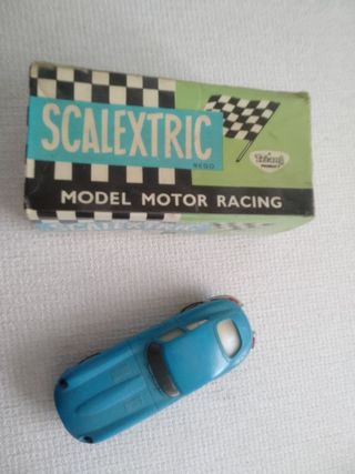 Scalextric Jaguar C 34 con caja original.