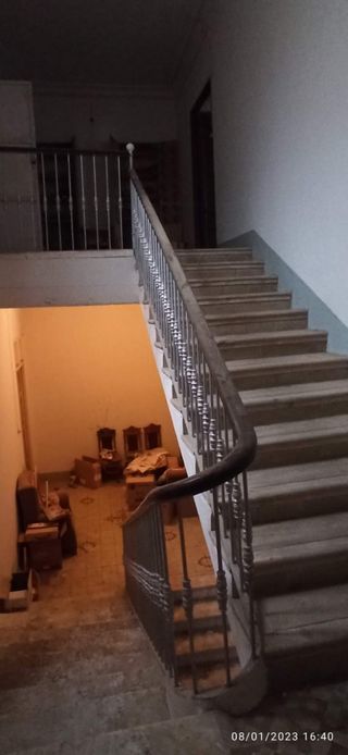 Escalera mármol italiano antiguo