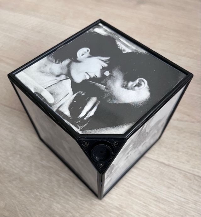 Cubo de foto giratorio